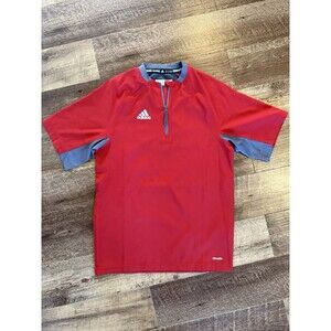 adidas Baseball CAGE JACKET Fielder’s Choice CLIMALITE Power Red/Onix (XS)